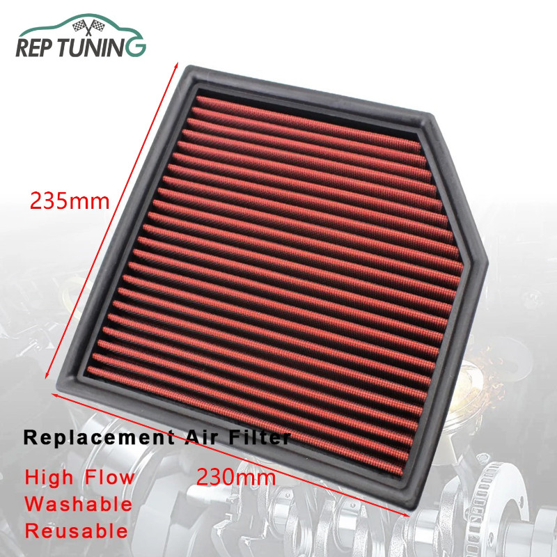 Performance Replacement Panel Air Filter Fits for Lexus IS250 IS300 IS350 GS250 GS300 RC300 Toyota