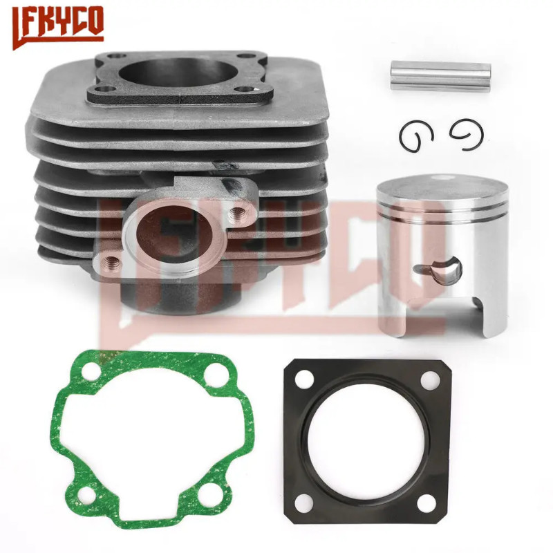 Cylinder Piston Gasket Top End Kit 52.5mm for Suzuki AH 100 V 100 AG 100 GS100 Address Motorcycle E