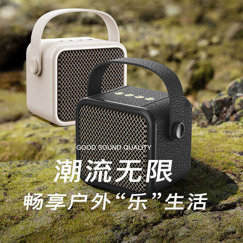 SayreLances SayreLances Mini Outdoor Desktop Handy Tool ลําโพงบลูทูธไร้สาย i7 สเตอริโอ