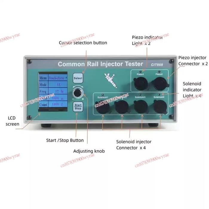 CIT868  Common Rail Injector Tester  Piezo Injector Tester Electromagnetic Injector Driver