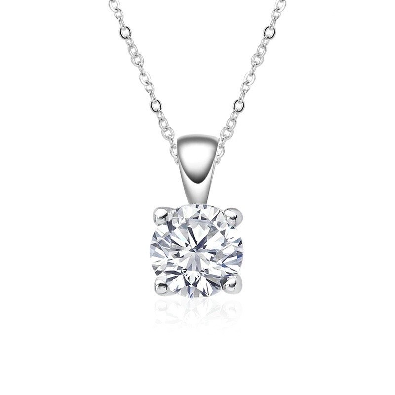silver necklace gemstone fine jewelry