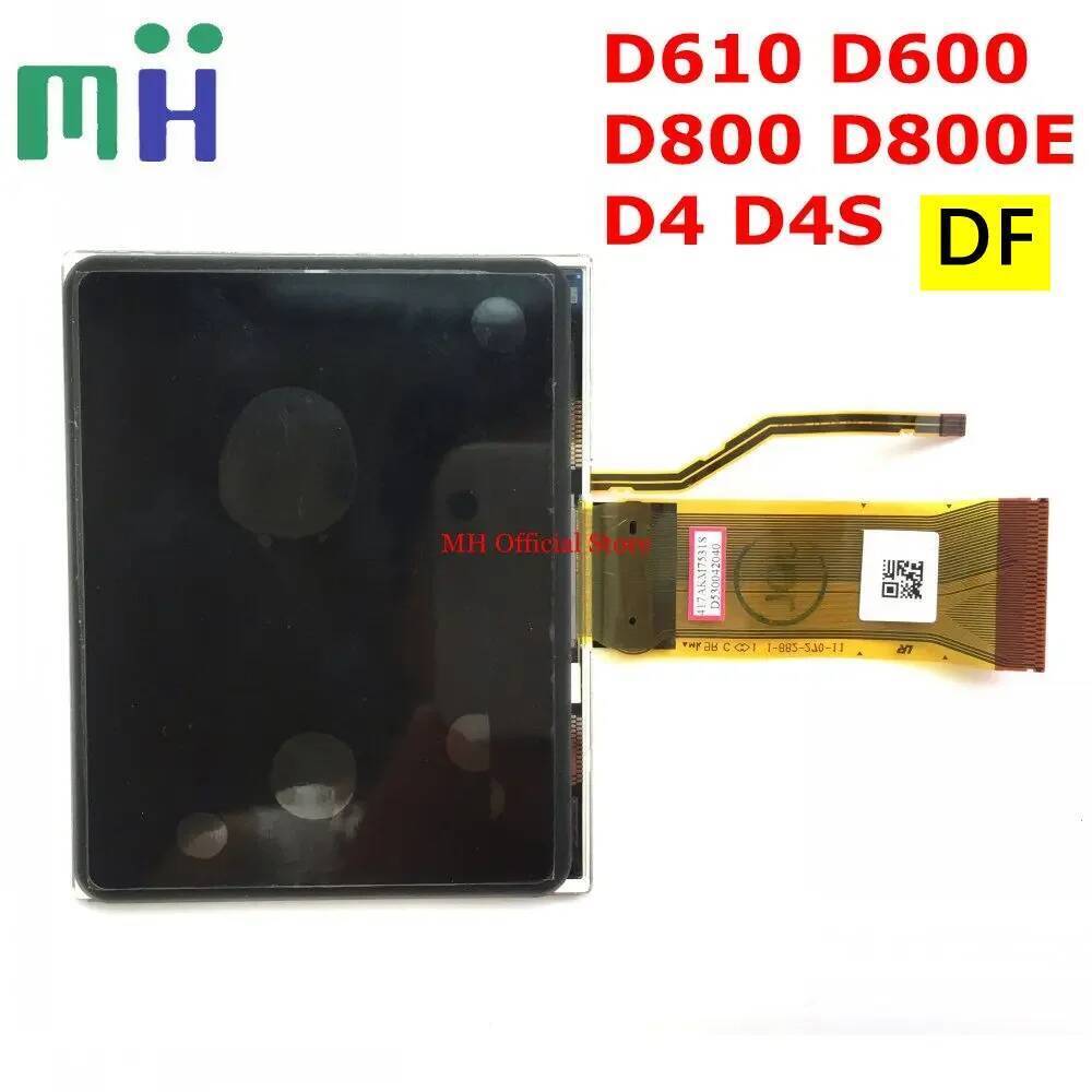 สําหรับ Nikon D610 D600 D800 D800E D4 D4S DF จอแสดงผล LCD พร้อม Backlight กล้องอะไหล่