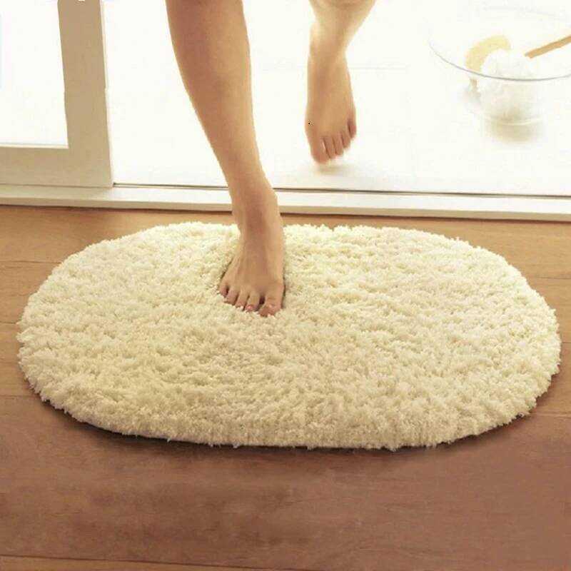 C New Styles Bath Mats Rug, 1 PCS Anti-Slip Bathroom Rug In The Toilet, Machine Wash Bathroom Carpe