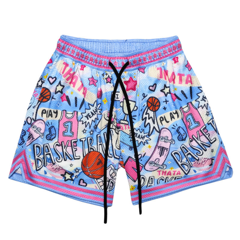 (xinghe02)THATA Basketball Shorts GAB24 กางเกงบาสเกตบอล THATA รุ่น GAB24