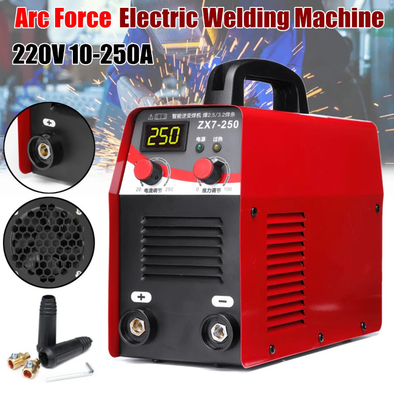 110V-220V 9.5KW/11.5KW ZX7-250 ZX7-315 Arc Force Electric Welding Machine Mini/Pro LCD Digital Disp