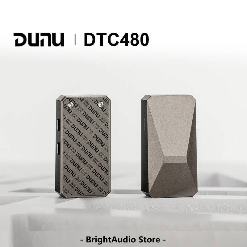 DUNU DTC480 HIFI แบบพกพา DAC AMP เครื่องขยายเสียงหูฟัง Dual CS43198 DSD 256 32bit 384kHZ TYPE-C 3.5 