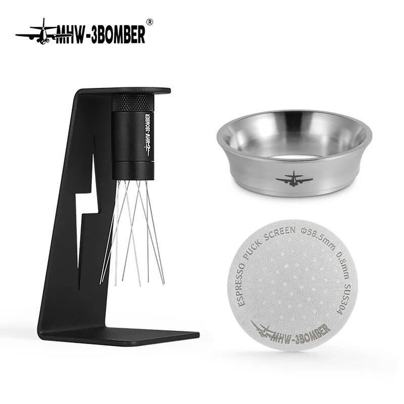 ขาย MHW-3BOMBER Espresso Puck Screen Kit สแตนเลสยาช่องทาง 51/53/54/58 มม.และแม่เหล็กกาแฟเข็ม Stirrer
