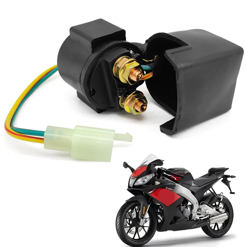 GY6 Starter Solenoid Relay for 4-Stroke GY6 50cc 125cc 150cc 200cc 250cc ATV Dirt Bikes Scooters Go