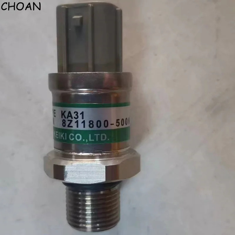 8Z11800-500K 6615289-500K 3Z11800-500K 50Mpa High Pressure Sensor for Doosan Excavator Part DH220-5