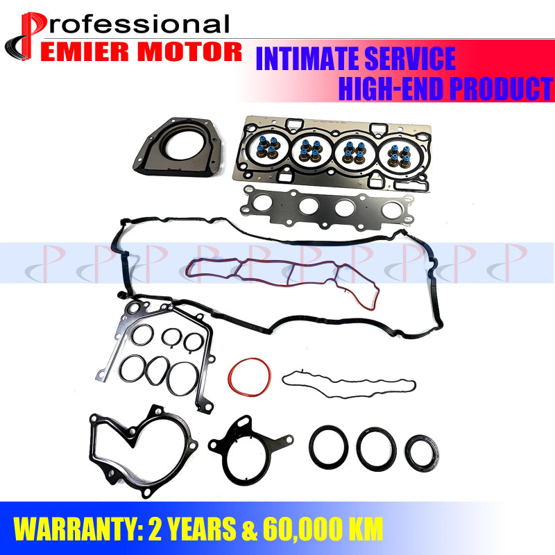 Engine part Full Gasket Set Fit 1.6 T L GAS T4 B4164T For 11-15 Volvo S60 V40 1.6T 31339833 3133077