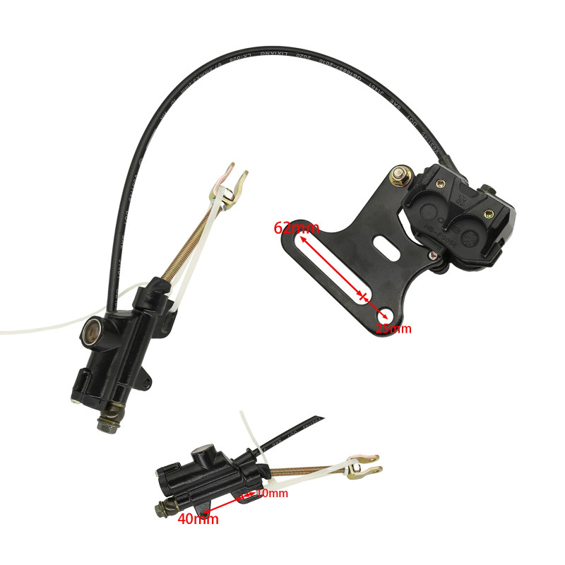 Hydraulic Rear Foot Brake Assembly for CFR BBR KLX 50cc 110cc 125cc 140cc 160cc Pit bike dirt bike