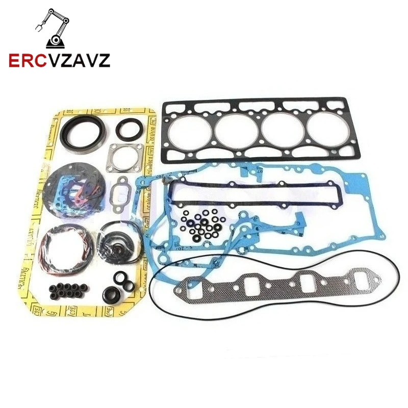 4D94 4D94-2 Engine Gasket Kit for Komatsu Excavator Dozer Loder & 4D94-2D 4D94-2E 4D94-2H 4PW60-1 W