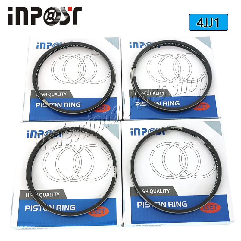 4JJ1 Piston Rings For Isuzu 4JJ1 4JJ1T Engine truck 4 pcs(2HK+2+3mm )