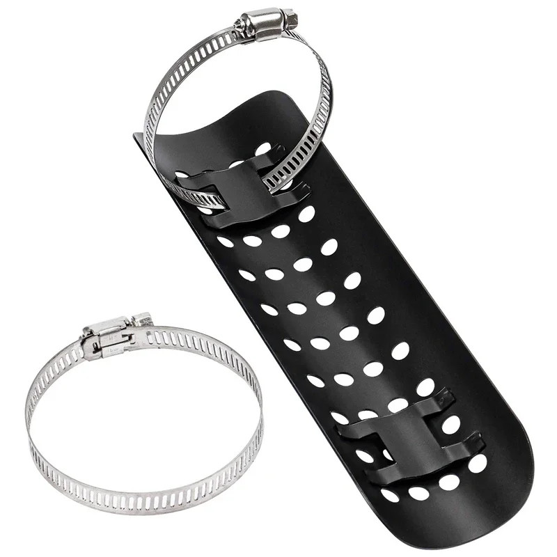 Motorcycle Universal Protector Muffler Heat Guard Exhaust Pipe Punching Universal  Accessories For