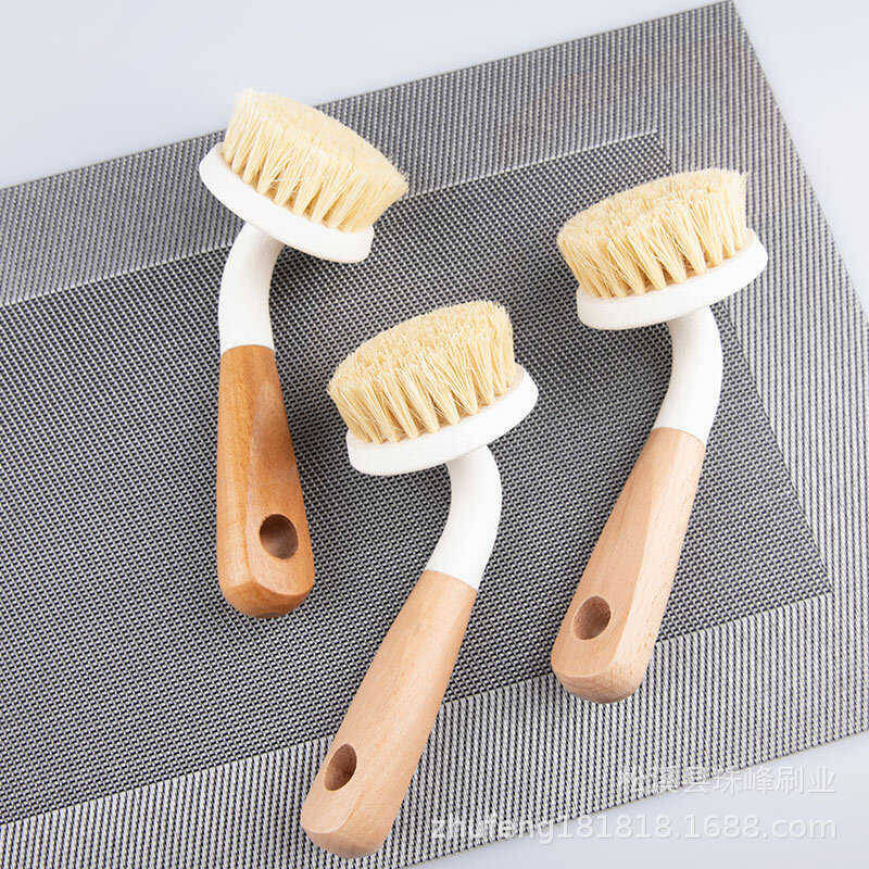 Zhufeng 6695 Beech Sisal Silk หม้อชามแปรงหม้อแปรงทําความสะอาดห้องครัว Non-Oily Decontamination 5 หยว