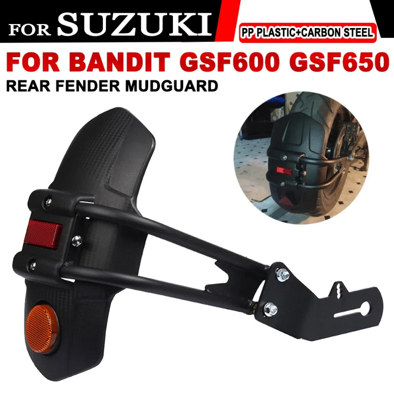 For SUZUKi SFV 650 Gladius SFV650 GSF650 GSF600 Bandit Motorcycle Accessories Rear Fender Mudguard