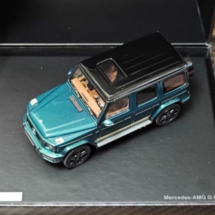 เกือบจริง 1/43 Benz AMG G 63 2021 Green May Have Rash