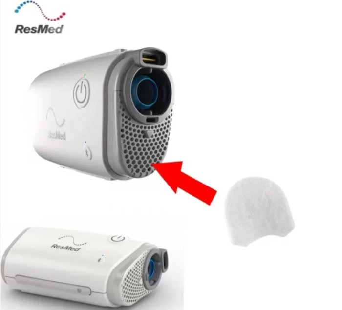 20/40/60Pcs Resmed AirMini CPAP Filter Fine Hypoallergenic Disposable Filters CPAP Filters