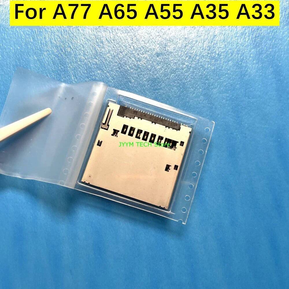 ใหม่สําหรับ Sony A77 A65 A55 A35 A33 SD การ์ดหน่วยความจํา Connector Slot Holder SLT-A77 SLT-A65 SLT-