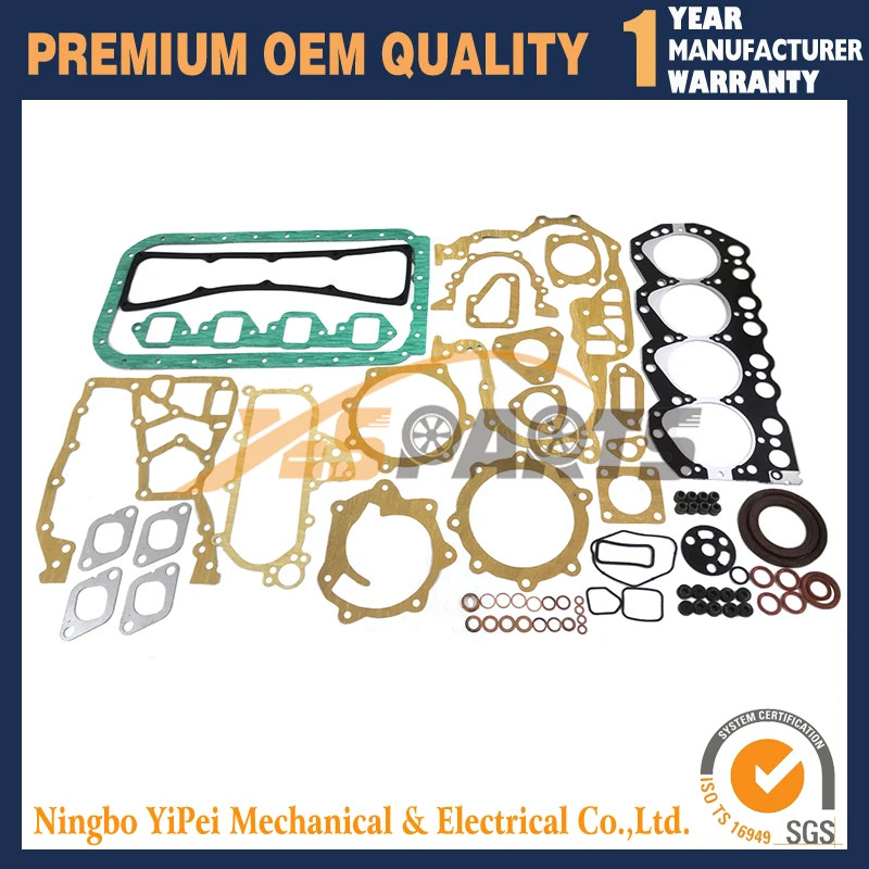 QD32 Full Overhaul Gasket Kit For Nissan QD32T QD32TI Truck Forklift 10101-40K2K