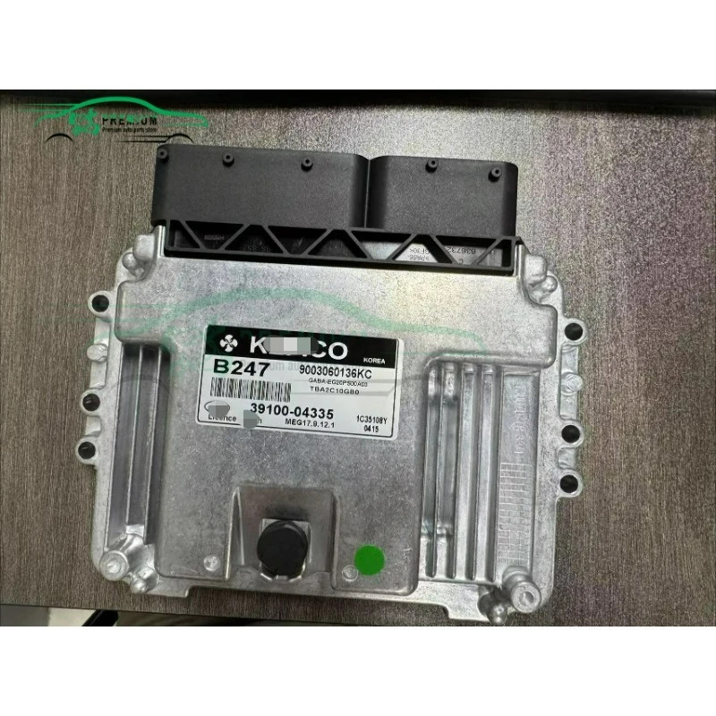 39100-04335 B247 MEG17.9.12.1 3910004335 Car Engine Control Module ECU ECM for Hyundai Grand I10