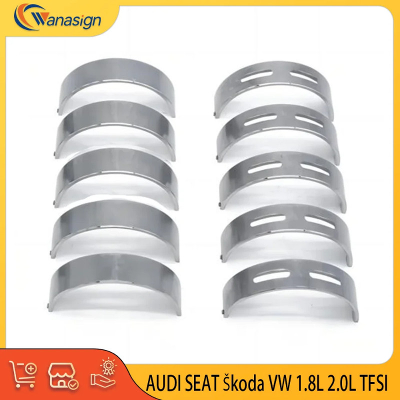 STD ENGINE Crankshaft Main Bearing Set for AUDI SEAT Škoda VW 1.8L 2.0L L4 GAS 1.8 2.0 L T EA888 EA