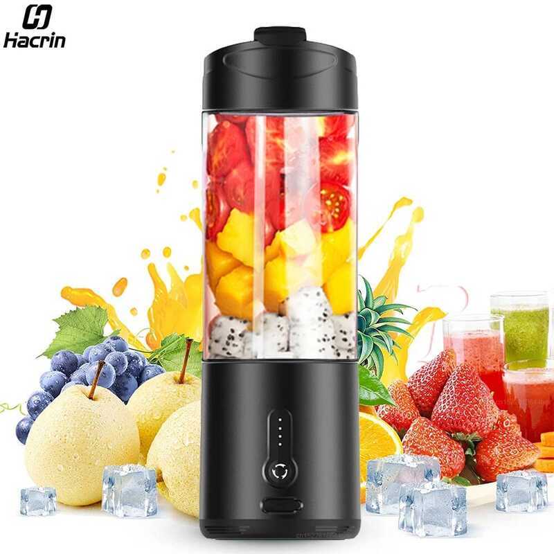 C Portable Bottle Blender Electric Fresh Juice Blender Mini Fruit Juicer Blender Rechargeable Smoot