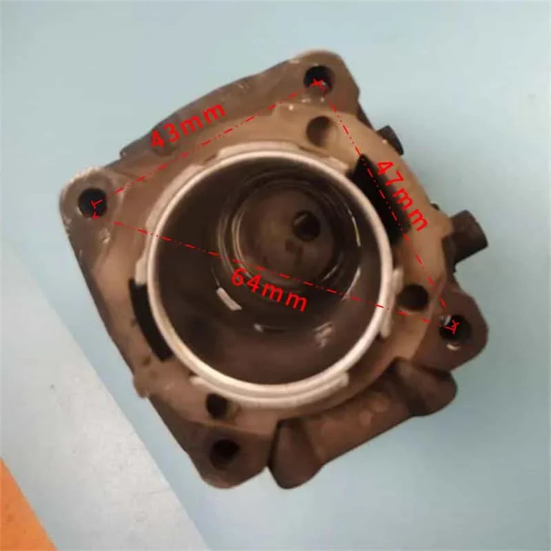34MM BG56 CYLINDER KIT 42410201204 FOR STIHL SH56 BG56C BR200 &MORE 2MIX 27CC BLOWERS PISTON SET GA