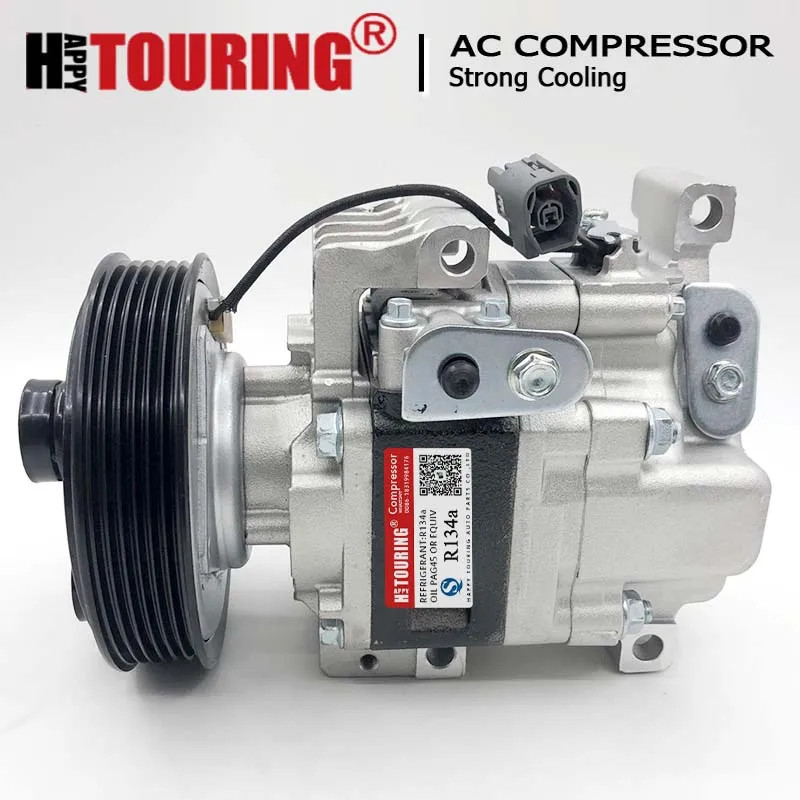 CAR AC Compressor For Mazda 6 3 CX-7 GJ6A-61-K00C GJ6A61K00C H12A1AK4DW H12A1AF4DV H12A1AF4DW H12A1