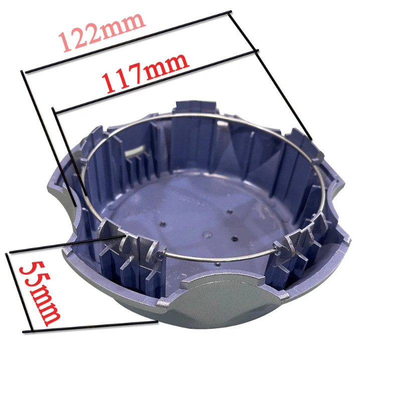 4Pcs Wheel Center Hub Cover 42603-60250 For Toyota Land Cruiser FZJ100 FZJ105 HDJ100