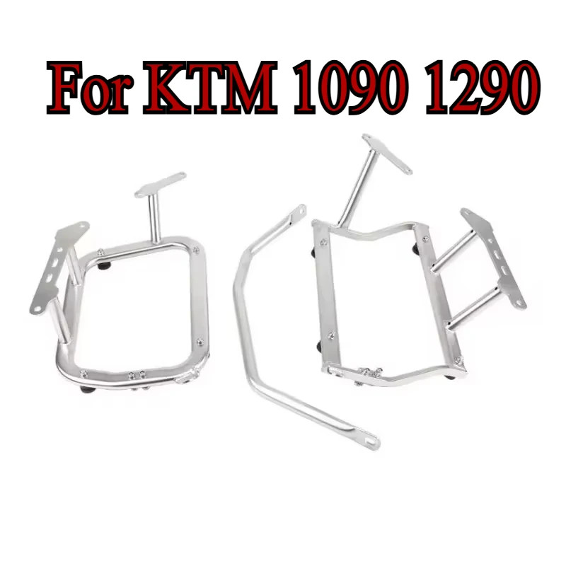 Motorcycle Panniers Rack Stainless Steel Saddlebag Bracket Box Rack Saddlebag Bracket for KTM 1090