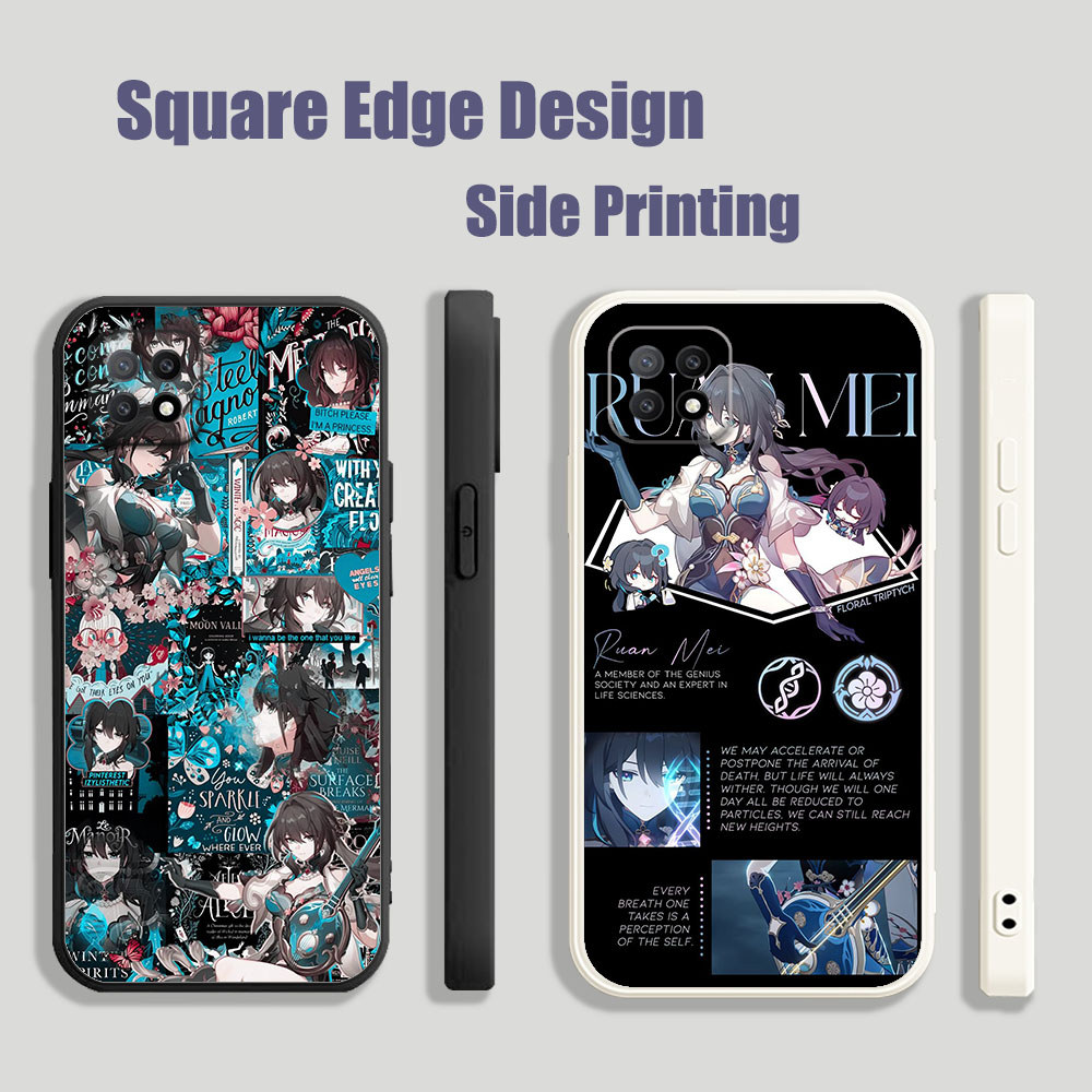 สําหรับ OPPO A8 A31 A1K F9 Pro A52 A72 A92 A59 F1S A7X A71 Ruan mei honkai star rail DJD01 เคสโทรศัพ