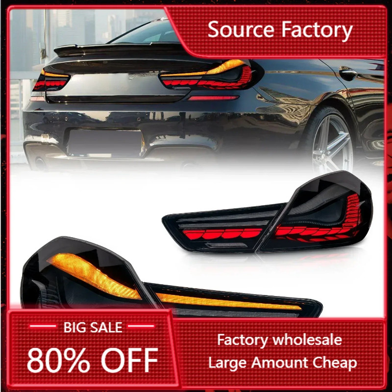 Car LED Rear Tail Lights For BMW 6-Series F06 F12 F13 2010-2017 Modified LED Brake Reverse Turn Sig