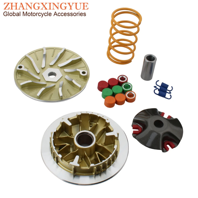Racing Variator Kit With Roller Weights 9g 11g 13g For Yamaha N-MAX 125 155 Aerox155 NVX Aerox NMAX