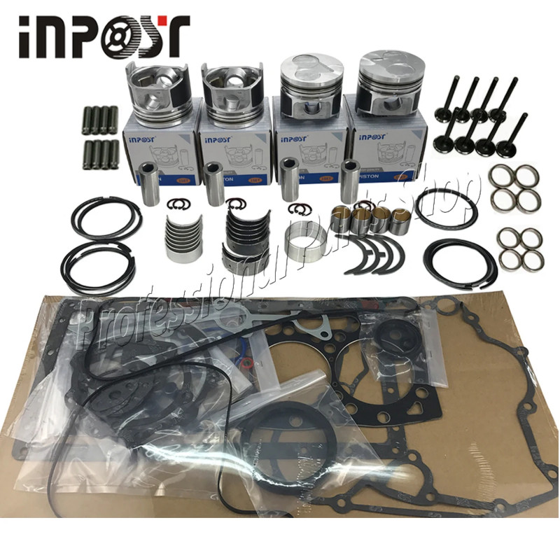 V1505 Overhaul Rebuild Kit for Kubota V1505 V1505-IDI-T V1505-E2B V1505-E3B Engine