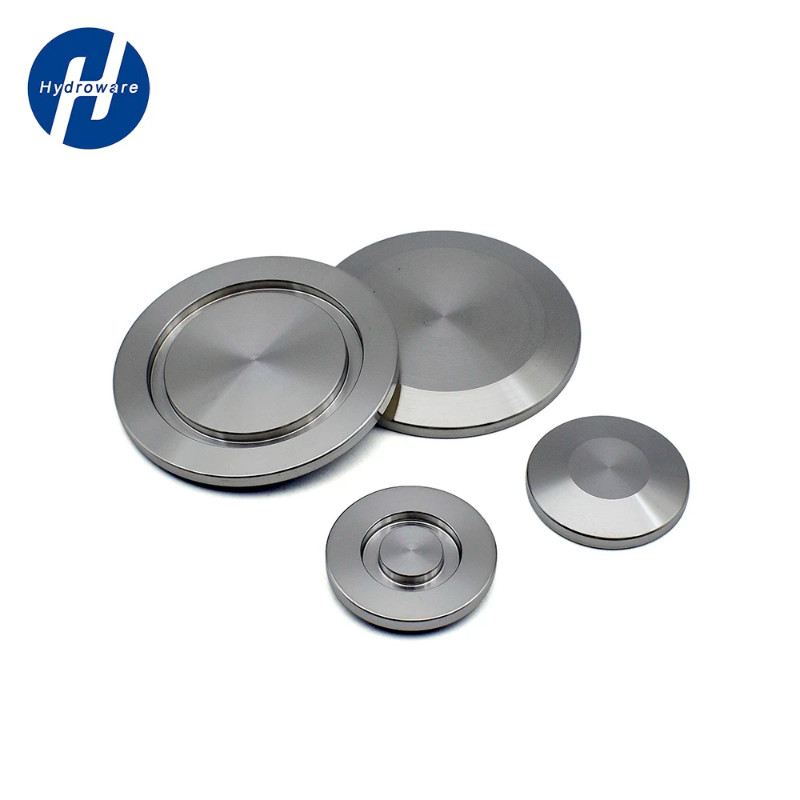 KF10 KF16 KF25 KF40 KF50 KF63 KF80 KF100 Vacuum Blind Plate End Cover Pipe Fitting 304 Stainless St