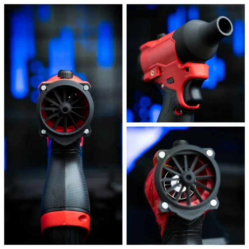 Brushless Jet Blower for Milwaukee 12V Battery 160000 RPM Control Violent Turbo Fan Electric Air Du