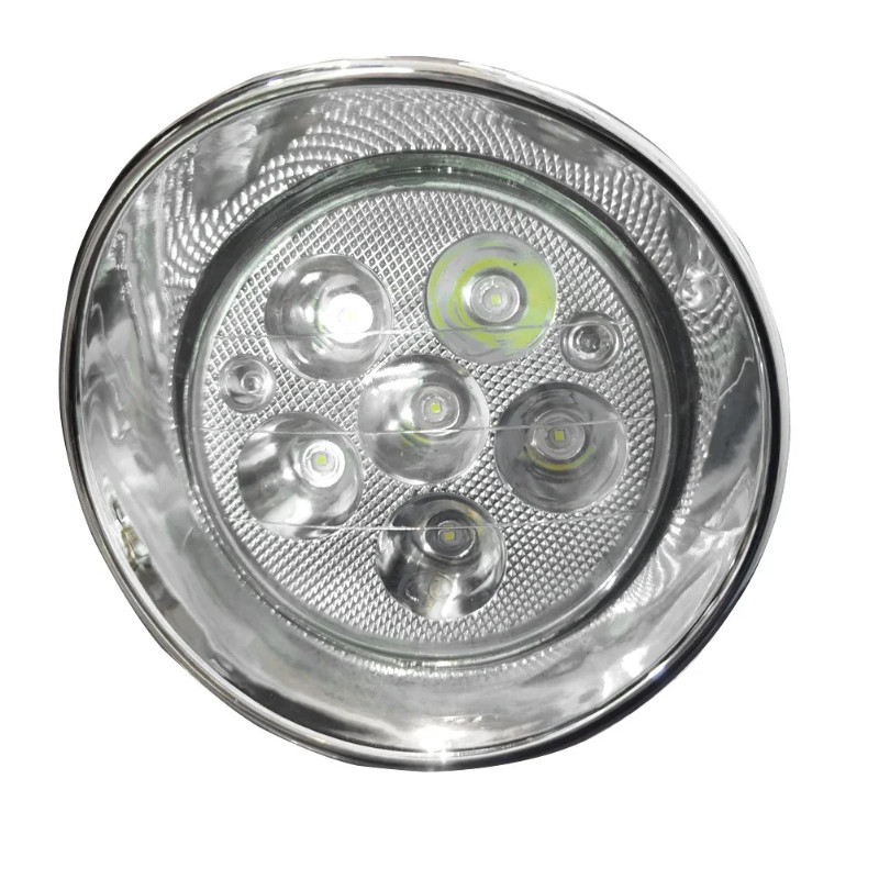 Motorcycle 6.5" LED Bullet Headlight For QIANJIANG Lifan 150-11 /14 QJ150-18F Storm Prince QJ150-3B