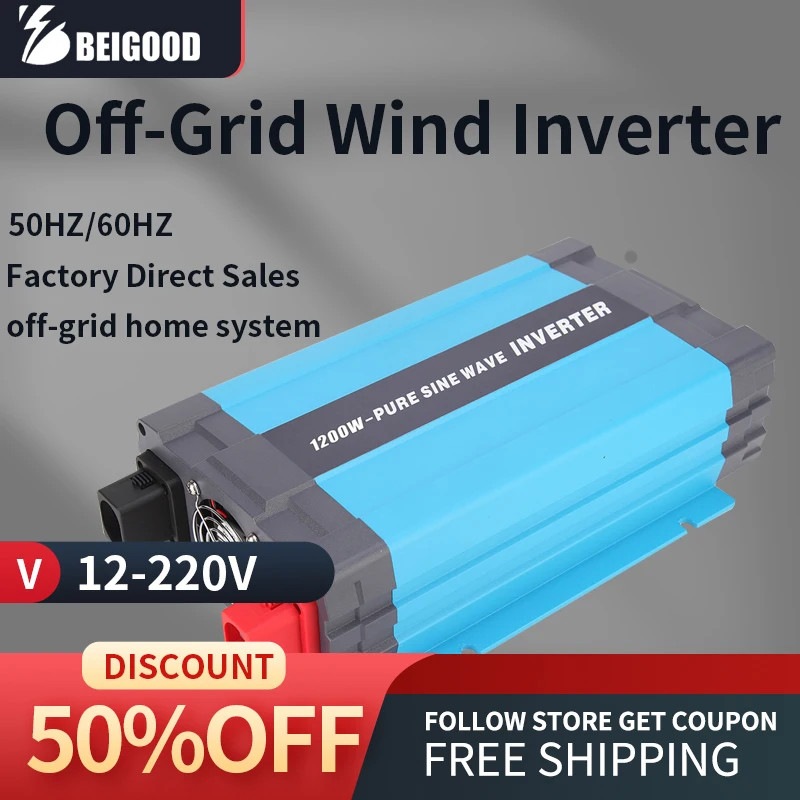 8KW Pure Sine Wave Inverter DC 12V to AC 220V 230V Voltage Transfer Converter Universal EU Socket A