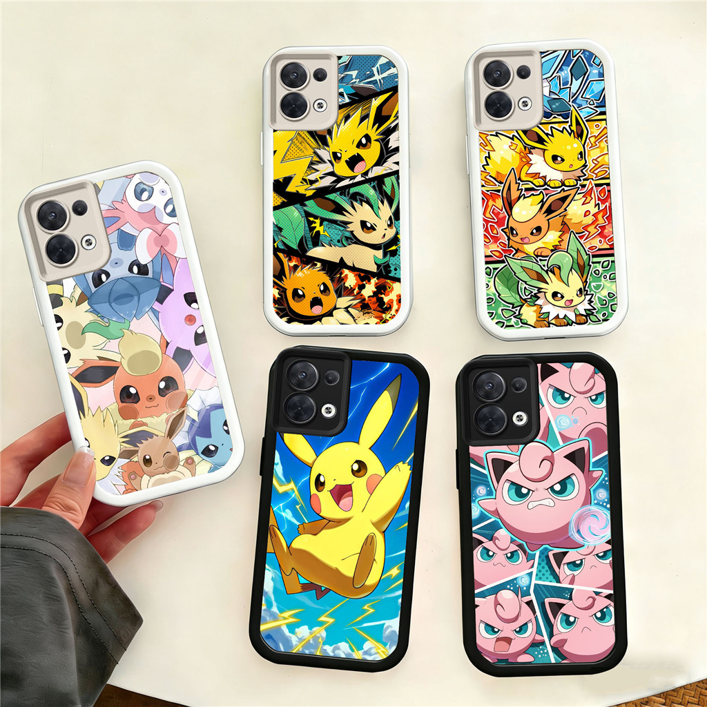 VK19 เคสโปเกมอนสําหรับเคสซิลิโคนอ่อนนุ่ม Realme Narzo Note N63 30 SE N61 50 8S C61 N53 Q3 V13 GT NEO