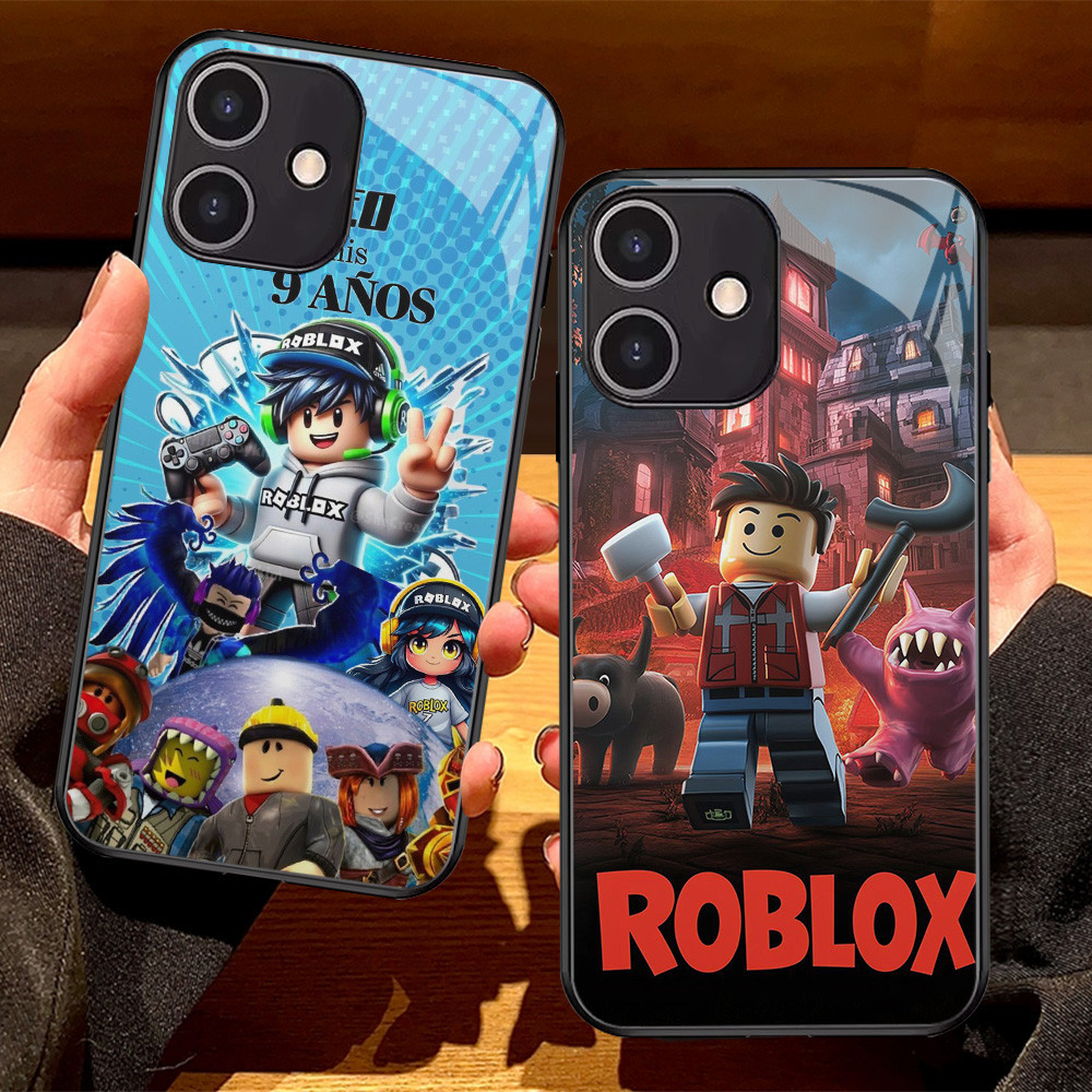 G-46 Roblox HD Glass Casing สําหรับ OPPO Reno A5i A79 13F A3X 13 A3 5G Case