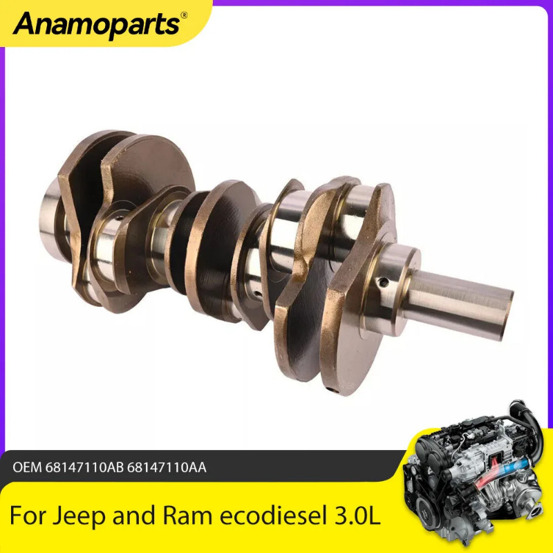 Engine Parts Crankshaft Fit 3.0 L T Diesel EXF For Jeep Grand Cherokee Ram 1500 Ecodiesle 3.0L 3.0T