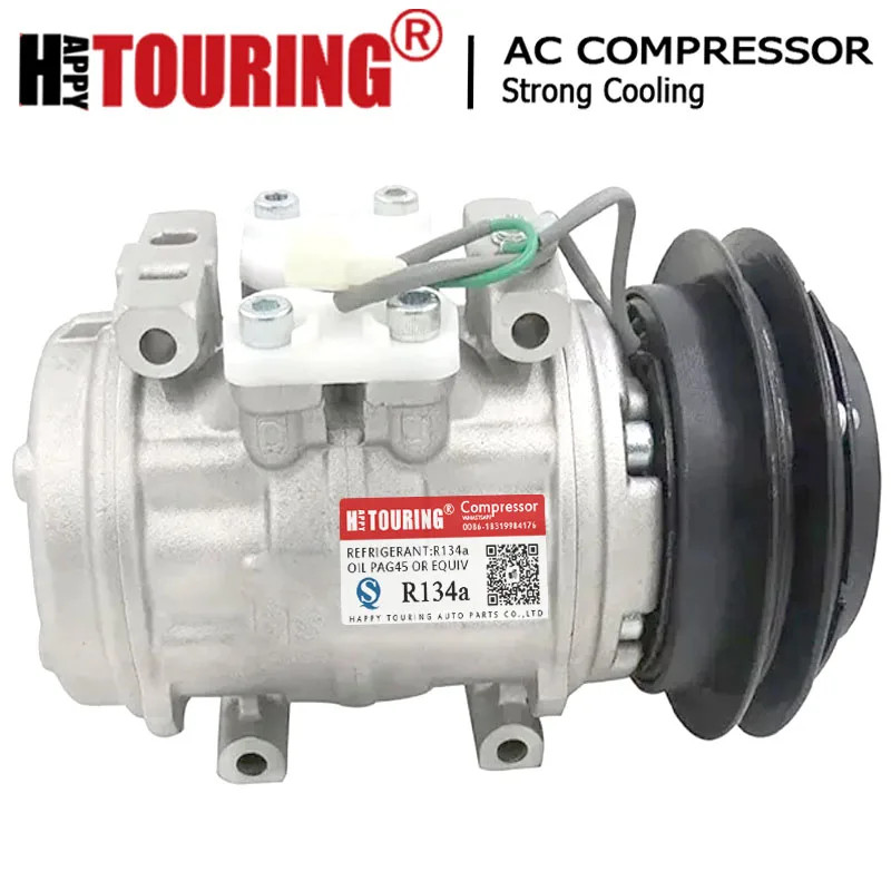 10P15C A/C AC Compressor for Mitsubishi Delica L300 4D56 MR175655 CSA201A148 447200-7744 4472007744