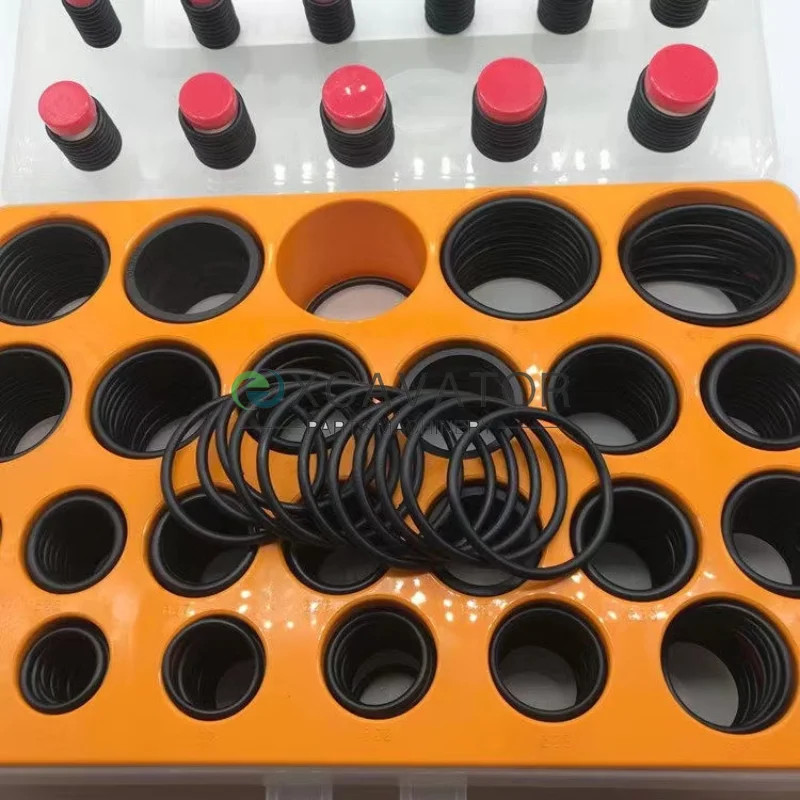 High quality 656pcs 42sizes O-Ring Box Seal Kit For Caterpillar CAT E320 E320B E320C E320D Excavato
