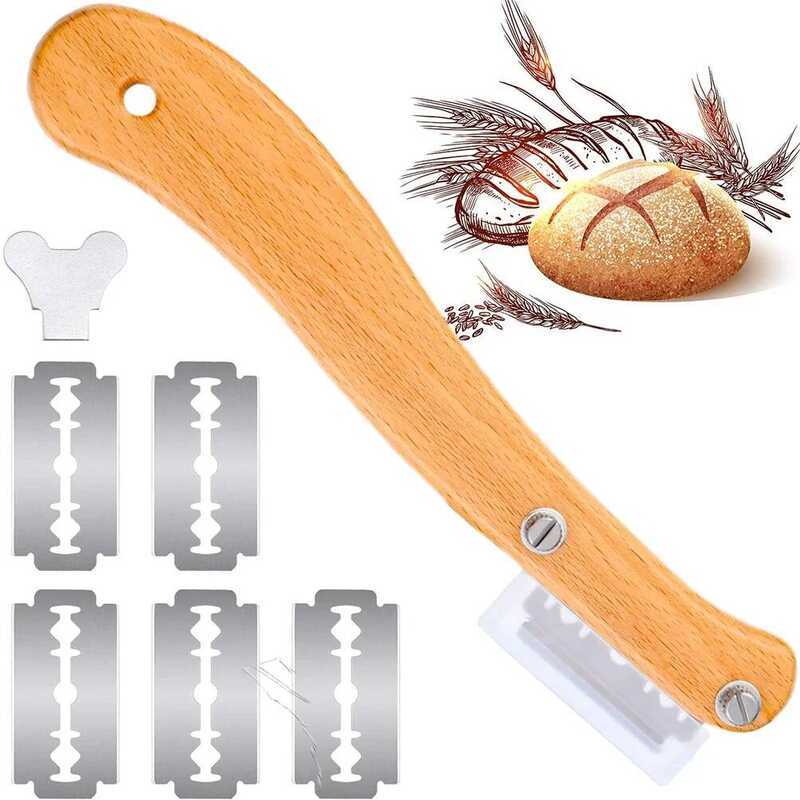 C Wooden Handle Bread Cutting Shaping Bread Cutting With 5 S European Bread Cutting