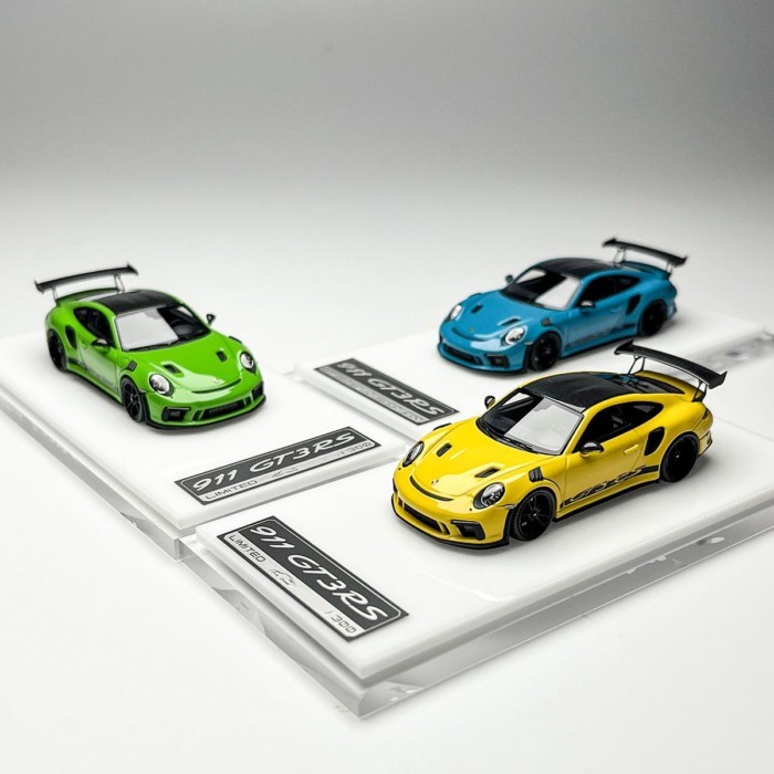CL Gallery 1: 64 Porsche GT3 RS 991.2 Collection โมเดลรถเรซิ่น