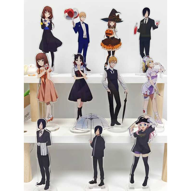 Miss Kaguya Wants Me to Confess ขาตั้งอะคริลิคสองมิติสินค้าอะนิเมะ Kaguya Kaguya Fujiwara Chika