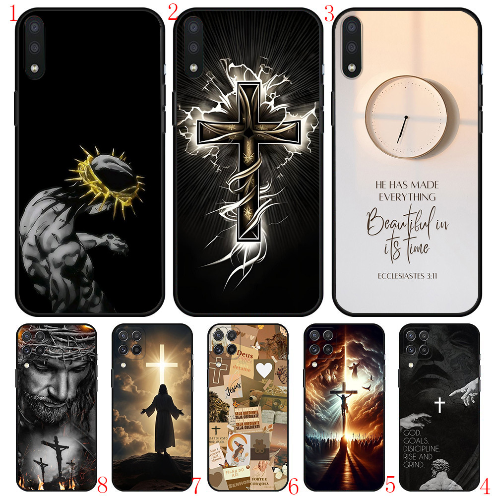 Samsung S30 Plus Ultra S24 Fe Plus Ultra S25 Pro Ultra edge A25 161MM P7 Christianity เคสโทรศัพท์สีด