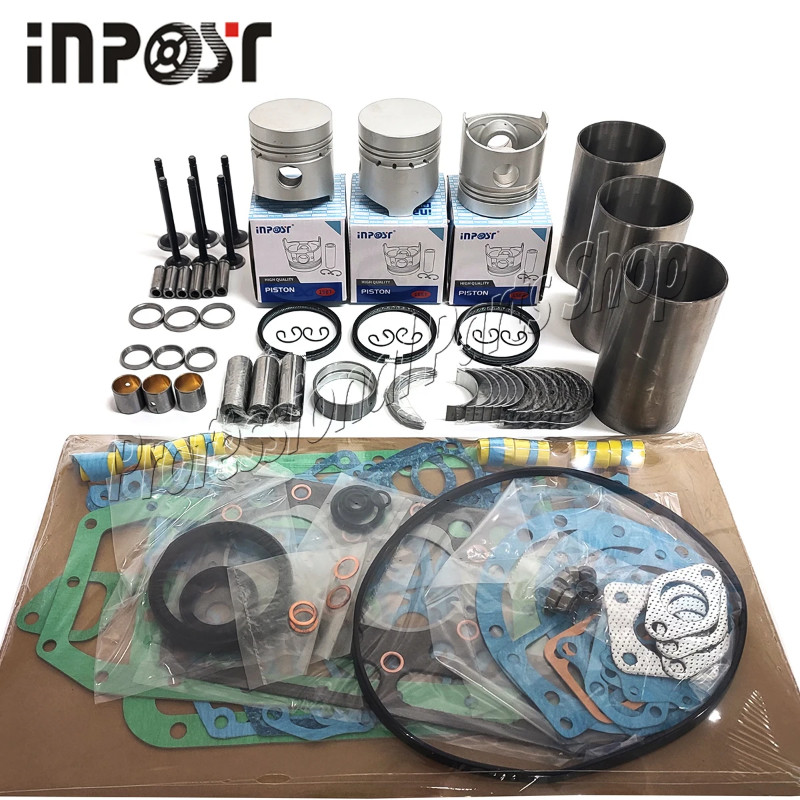 D1102 New Overhaul rebuild kit For Kubota D1102 engine L2050DT L235DT L2350 L235F tractor