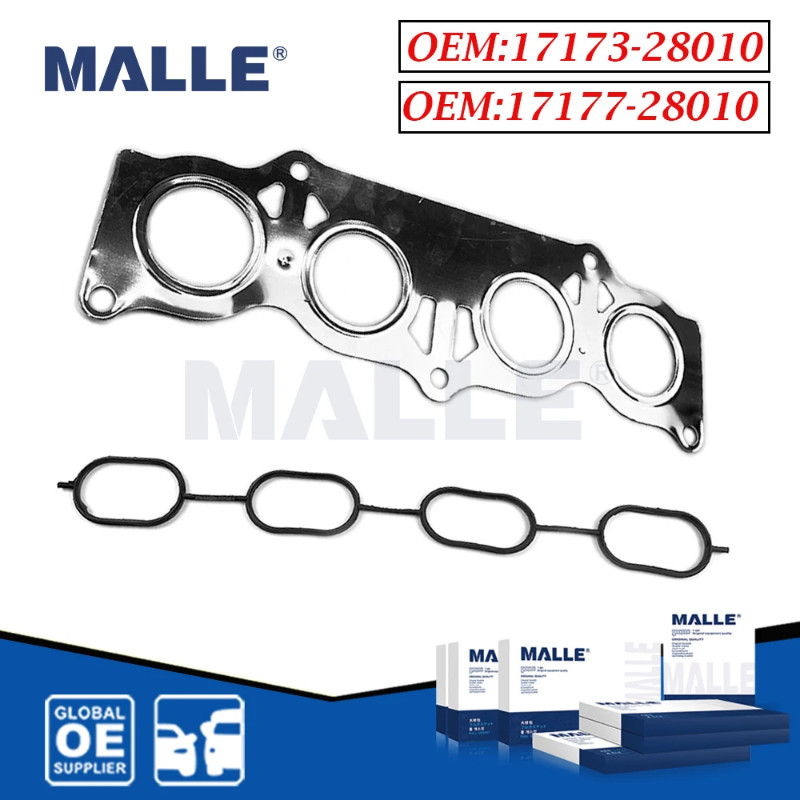 Intake Exhaust Manifold Gasket For Toyota 1AZFE 2AZFE Camry Lexus RAV4 2.4L Engine Car Accessories